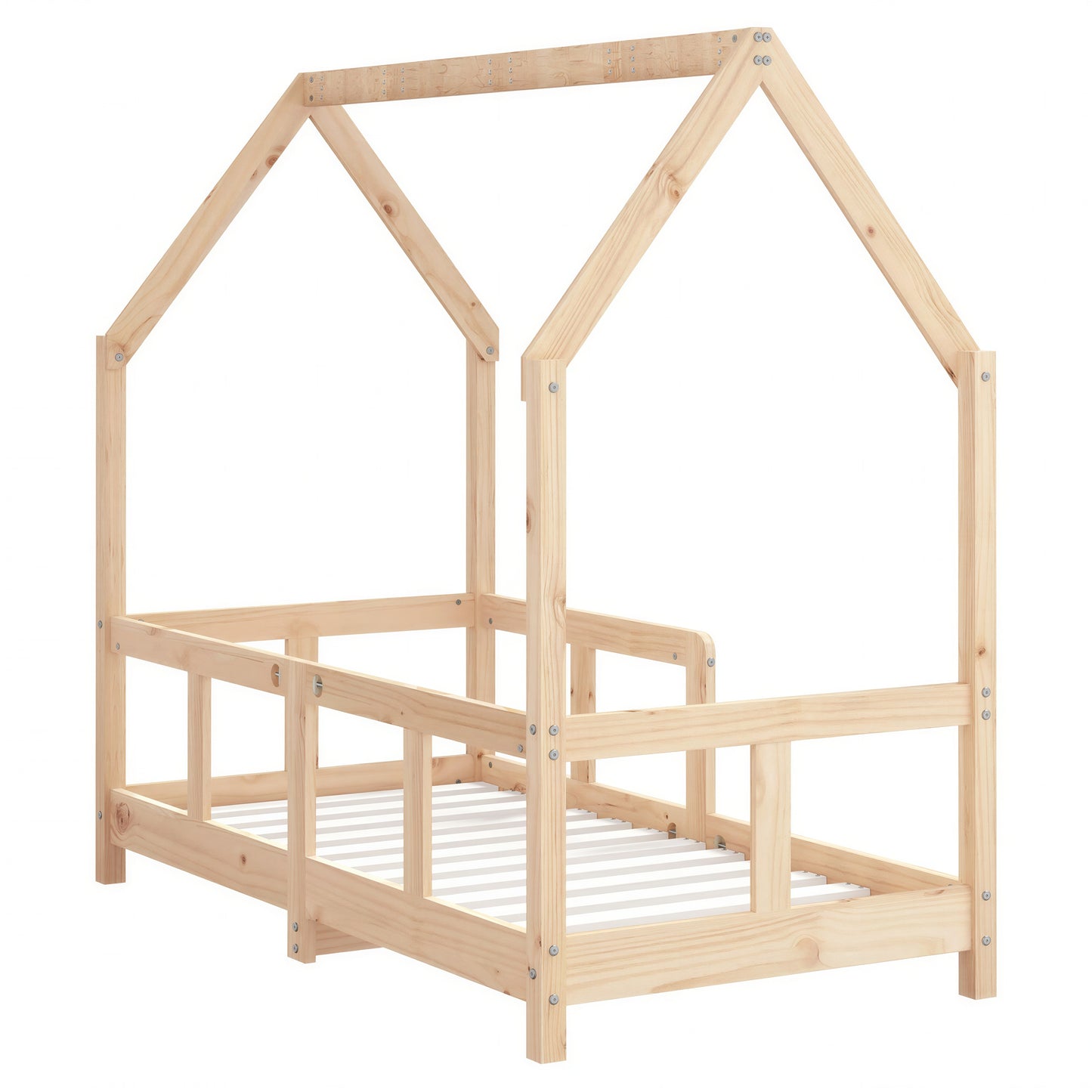 Lit Cabane Enfant en Pin Massif 70x140 cm| Doudoucabane