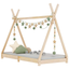 Lit Tipi Enfant en Pin Massif 70x140 cm | Doudoucabane