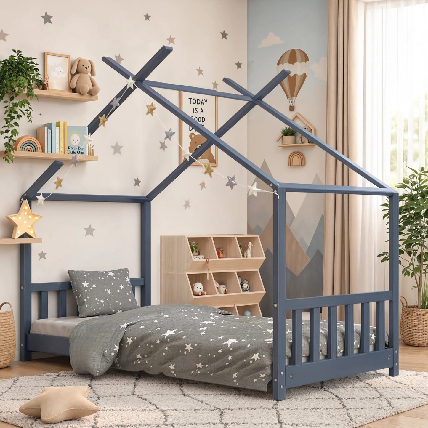 Lit Cabane Maison Enfant en Pin Massif | Doudoucabane