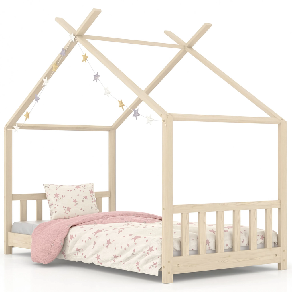 Lit Cabane Maison Enfant en Pin Massif | Doudoucabane